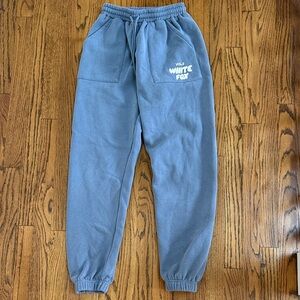 White Fox Offstage Sweatpants in color Ocean
